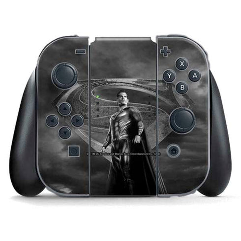 The Justice League (2017) Superman Poster Nintendo Switch (2017-2021) Joy-Con Controller Skin