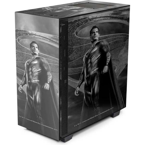 The Justice League (2017) Superman Poster NZXT H510 Compact ATX Mid-Tower Case Skin