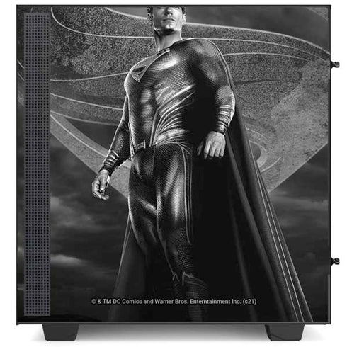 The Justice League (2017) Superman Poster NZXT H510 Compact ATX Mid-Tower Case Skin