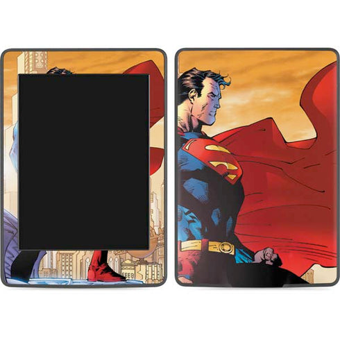 DC Comics Superman For Tomorrow Cover Art by Jim Lee Amazon Kindle Skin