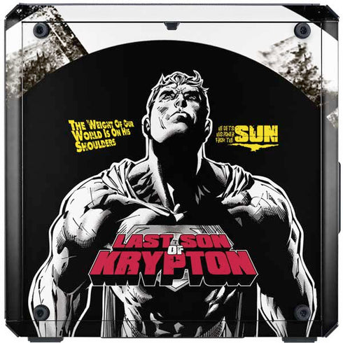 DC Comics Superman Last Son of Krypton Cooler Master MasterBox Q300L Mini Tower Skin