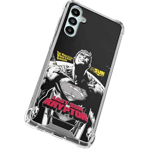 DC Comics Superman Last Son of Krypton Galaxy A15 5G Clear Case