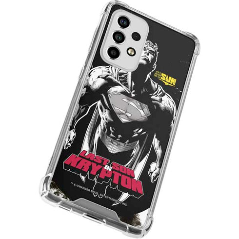 DC Comics Superman Last Son of Krypton Galaxy A53 5G Clear Case