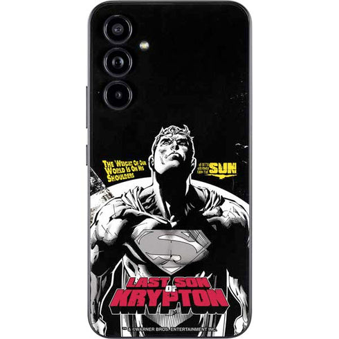 DC Comics Superman Last Son of Krypton Galaxy A54 5G Skin
