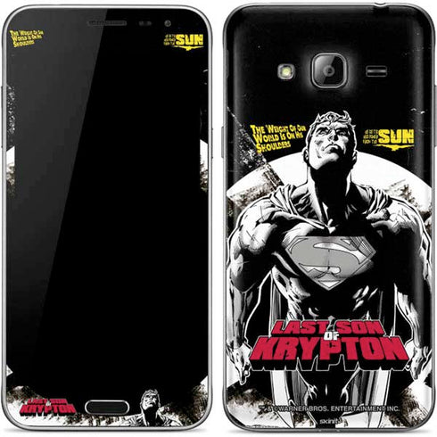DC Comics Superman Last Son of Krypton Galaxy J3 Skin