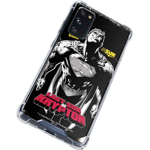 DC Comics Superman Last Son of Krypton Galaxy S20 FE Clear Case