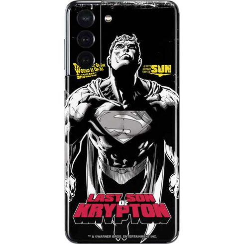 DC Comics Superman Last Son of Krypton Galaxy S21 5G Skin