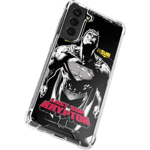 DC Comics Superman Last Son of Krypton Galaxy S22 Clear Case