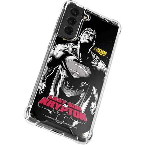 DC Comics Superman Last Son of Krypton Galaxy S22 Plus Clear Case
