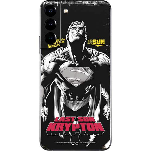DC Comics Superman Last Son of Krypton Galaxy S22 Plus Skin