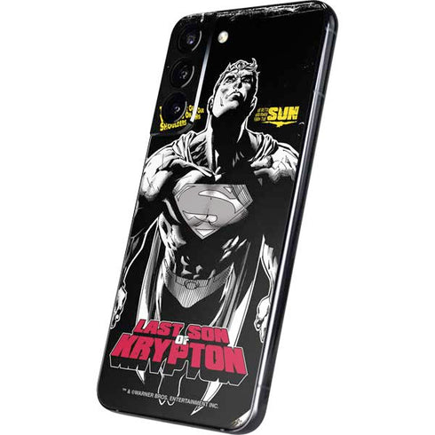 DC Comics Superman Last Son of Krypton Galaxy S22 Plus Skin