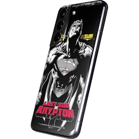 DC Comics Superman Last Son of Krypton Galaxy S22 Skin