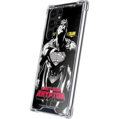 DC Comics Superman Last Son of Krypton Galaxy S22 Ultra Clear Case