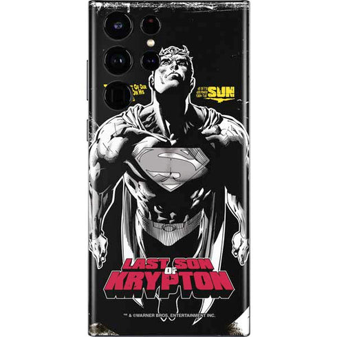 DC Comics Superman Last Son of Krypton Galaxy S22 Ultra Skin