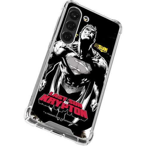 DC Comics Superman Last Son of Krypton Galaxy S23 Clear Case