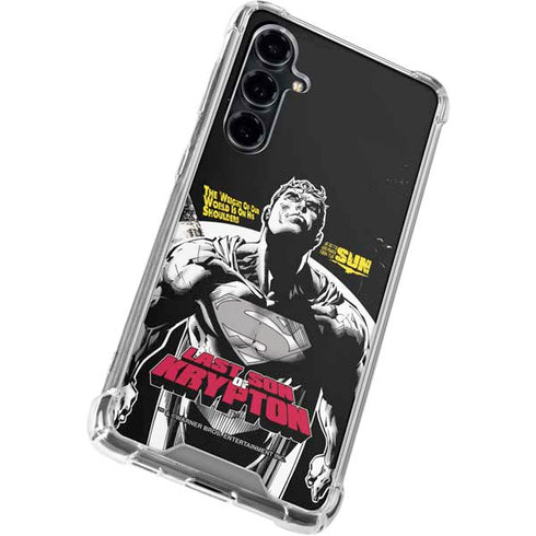 DC Comics Superman Last Son of Krypton Galaxy S23 FE Clear Case