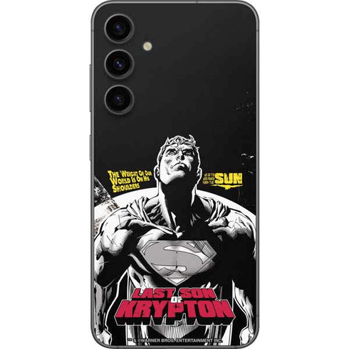 DC Comics Superman Last Son of Krypton Galaxy S23 FE Skin