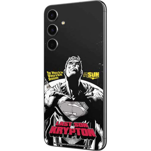 DC Comics Superman Last Son of Krypton Galaxy S23 FE Skin