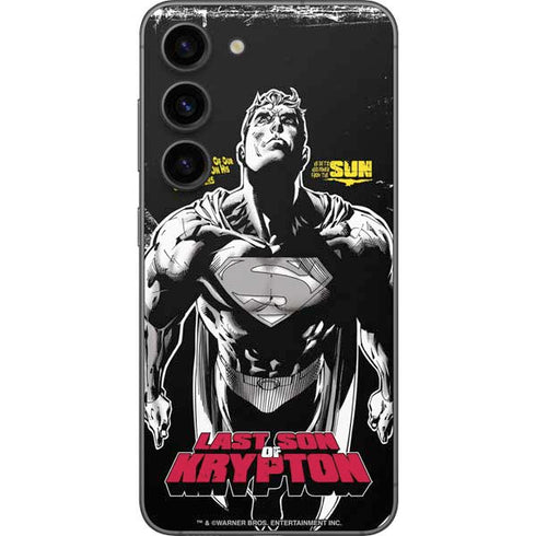 DC Comics Superman Last Son of Krypton Galaxy S23 Skin