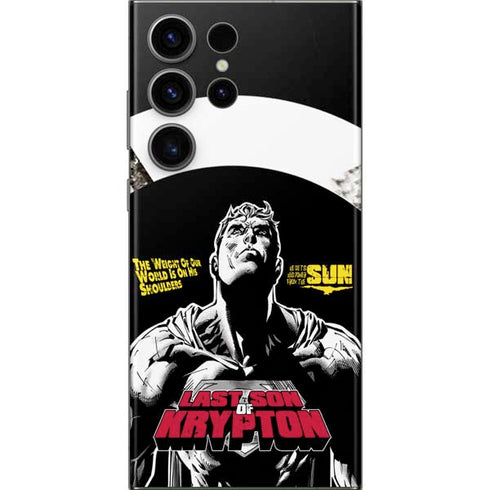 DC Comics Superman Last Son of Krypton Galaxy S23 Ultra Skin