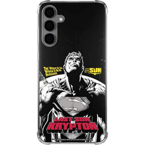 DC Comics Superman Last Son of Krypton Galaxy S24 Plus Clear Case