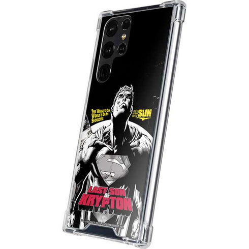 DC Comics Superman Last Son of Krypton Galaxy S24 Ultra Clear Case
