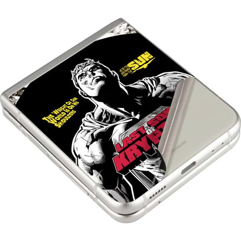 DC Comics Superman Last Son of Krypton Galaxy Z Flip3 5G Skin