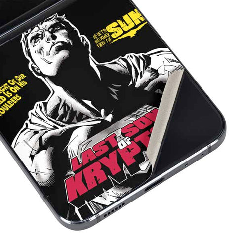 DC Comics Superman Last Son of Krypton Galaxy Z Flip5 5G Skin