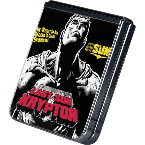 DC Comics Superman Last Son of Krypton Galaxy Z Flip5 5G Skin