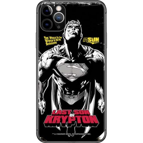 DC Comics Superman Last Son of Krypton iPhone 11 Pro Max Skin