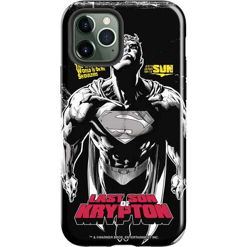 DC Comics Superman Last Son of Krypton iPhone 12 Pro Max Impact Case