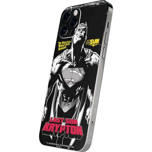 DC Comics Superman Last Son of Krypton iPhone 12 Pro Max Skin