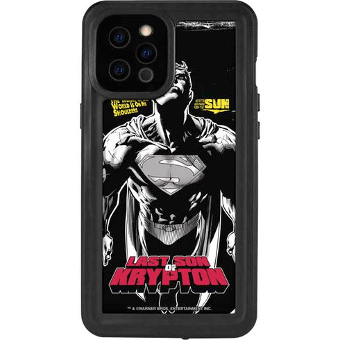 DC Comics Superman Last Son of Krypton iPhone 12 Pro Max Waterproof Case