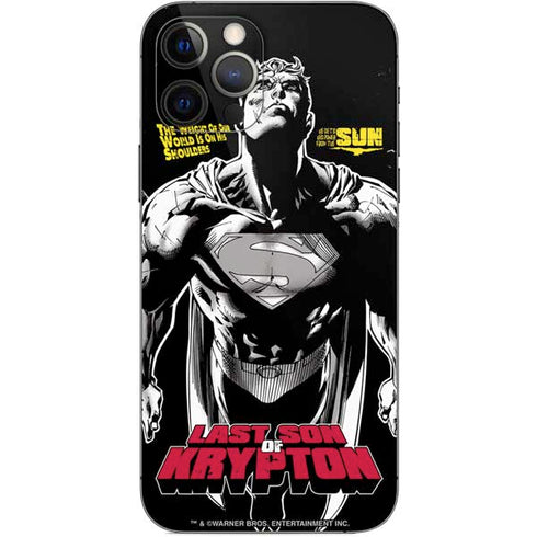 DC Comics Superman Last Son of Krypton iPhone 12 Pro Skin