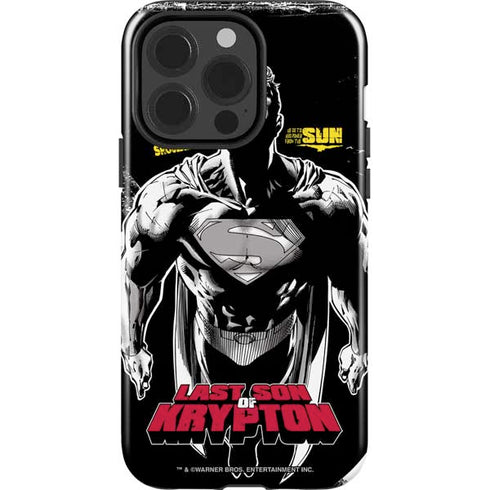 DC Comics Superman Last Son of Krypton iPhone 13 Pro Impact Case