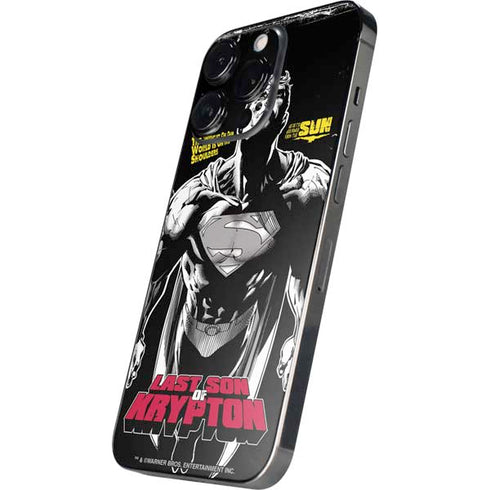 DC Comics Superman Last Son of Krypton iPhone 13 Pro Max Skin