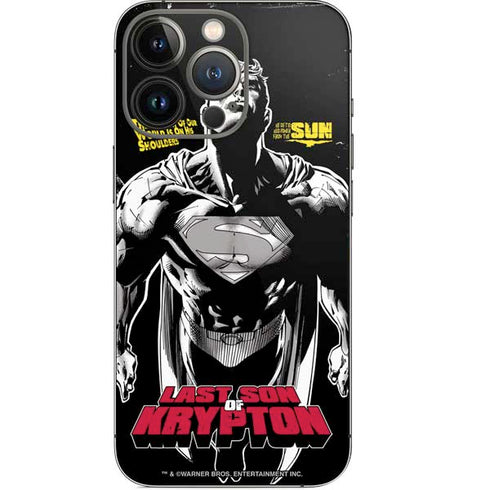DC Comics Superman Last Son of Krypton iPhone 13 Pro Skin