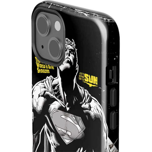 DC Comics Superman Last Son of Krypton iPhone 15 Impact Case