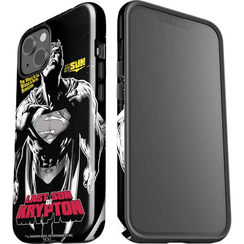 DC Comics Superman Last Son of Krypton iPhone 15 Impact Case