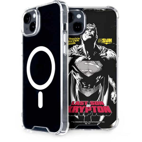 DC Comics Superman Last Son of Krypton iPhone 15 Plus MagSafe Case
