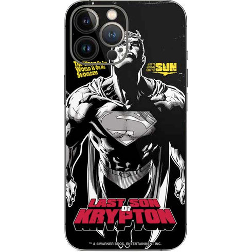 DC Comics Superman Last Son of Krypton iPhone 14 Pro Max Skin