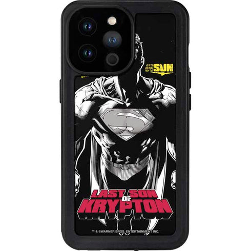 DC Comics Superman Last Son of Krypton iPhone 14 Pro Max Waterproof Case