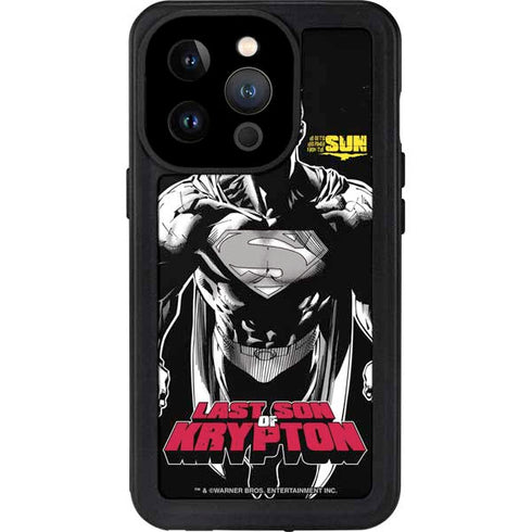DC Comics Superman Last Son of Krypton iPhone 14 Pro Waterproof Case