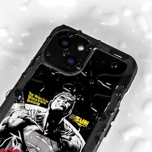 DC Comics Superman Last Son of Krypton iPhone 15 Waterproof Case