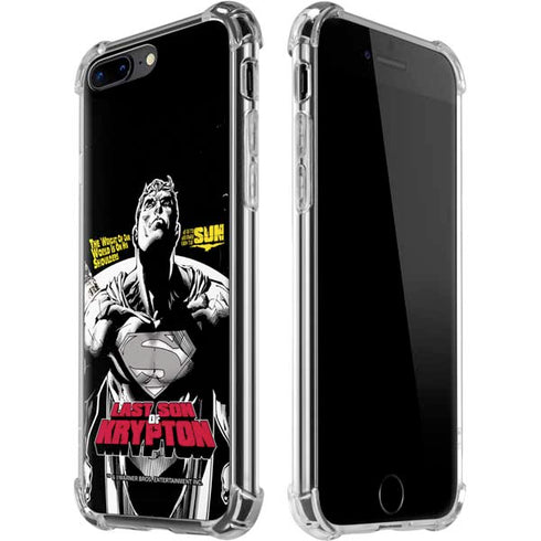 DC Comics Superman Last Son of Krypton iPhone 7/8 Plus Clear Case
