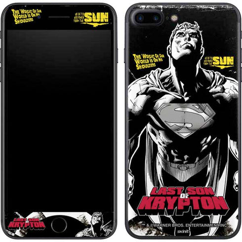DC Comics Superman Last Son of Krypton iPhone 8 Plus Skin