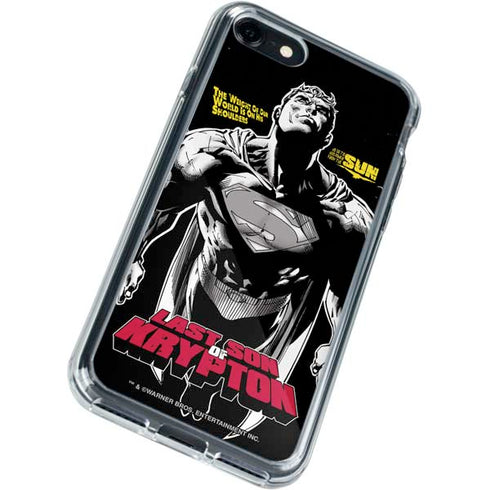 DC Comics Superman Last Son of Krypton iPhone SE (2nd & 3rd Gen) Clear Case