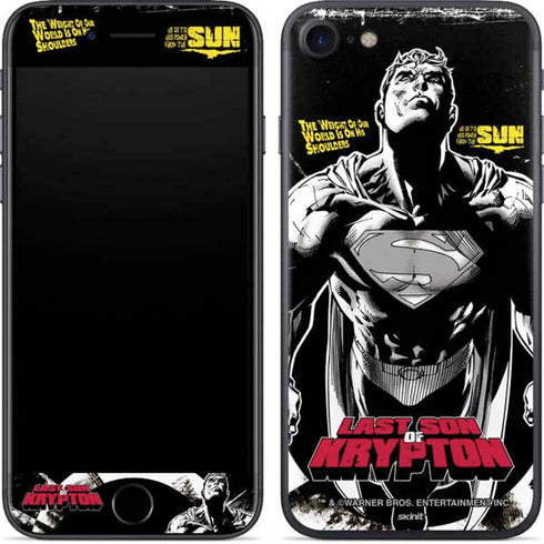 DC Comics Superman Last Son of Krypton iPhone SE (2nd & 3rd Gen) Skin