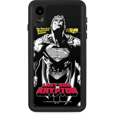 DC Comics Superman Last Son of Krypton iPhone XR Waterproof Case