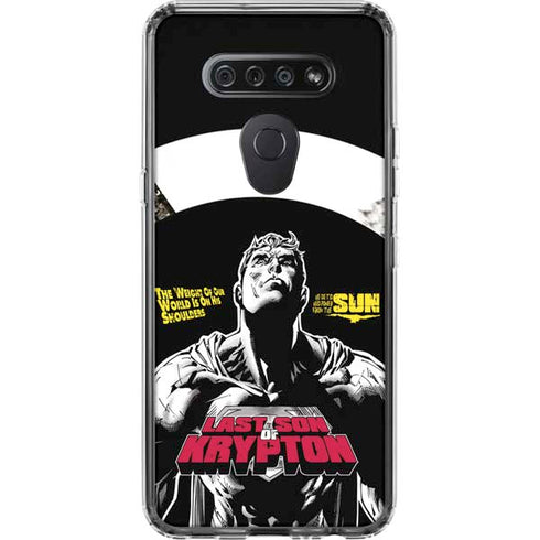 DC Comics Superman Last Son of Krypton LG K51/Q51 Clear Case
